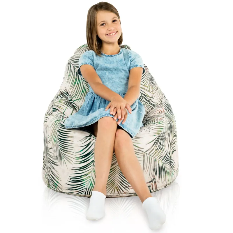 Puff Sillón de Suelo Smart Porto - Tejido Estampado Premium – vista 3
