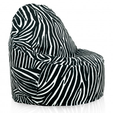Zebra Puff Sillón Porto