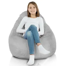 Puff Sillón de Suelo Smart Porto - Pelo Sintético Yeti – vista 3