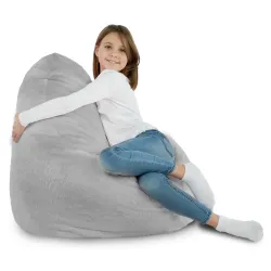 Puff Sillón de Suelo Smart Porto - Pelo Sintético Yeti – vista 4
