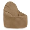 Beige Puff Sillón Porto Interno terciopelo