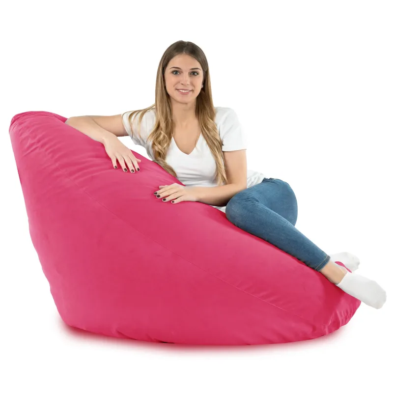 Puff con Respaldo XXL Drop - Terciopelo Soft – vista 50