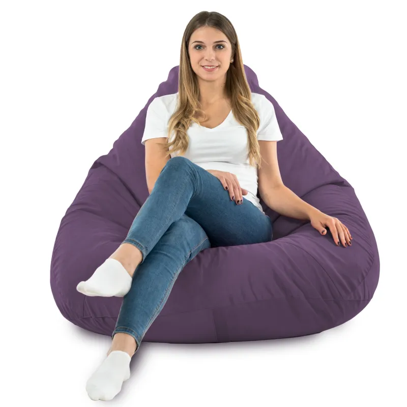 Puff con Respaldo XXL Drop - Terciopelo Soft – vista 75