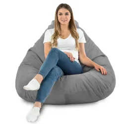 Puff con Respaldo XXL Drop - Terciopelo Soft – vista 76