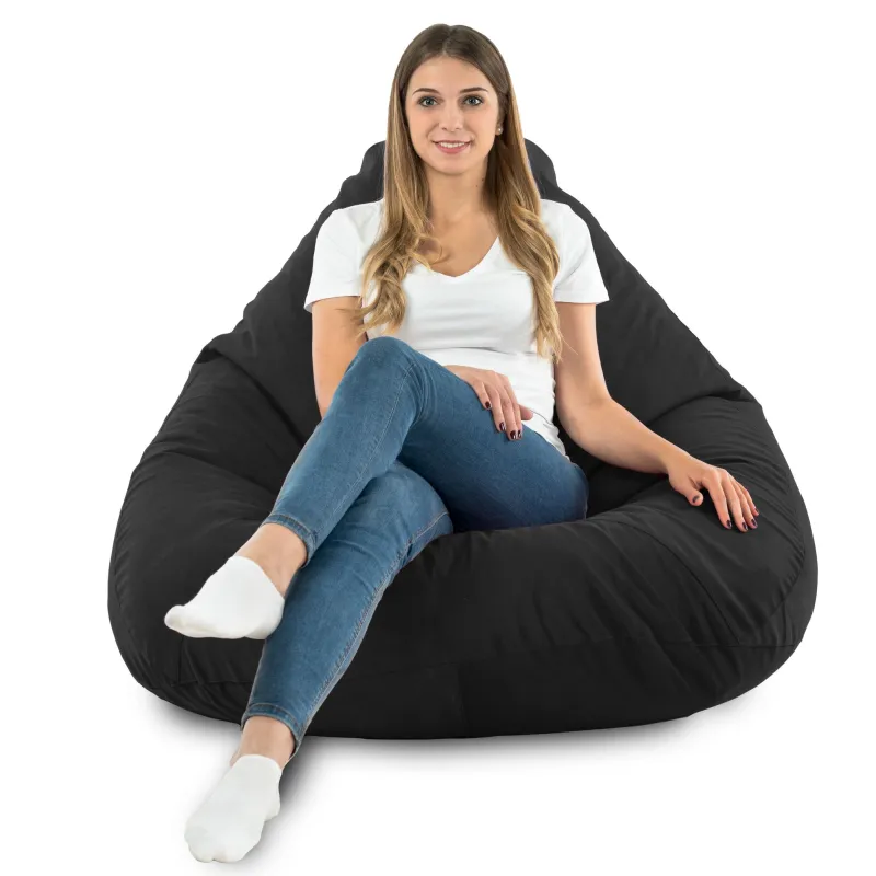 Puff con Respaldo XXL Drop - Terciopelo Soft – vista 78