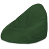 Verde oscuro puff pera Drop XXL terciopelo