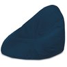 Azul marino puff pera Drop XXL terciopelo