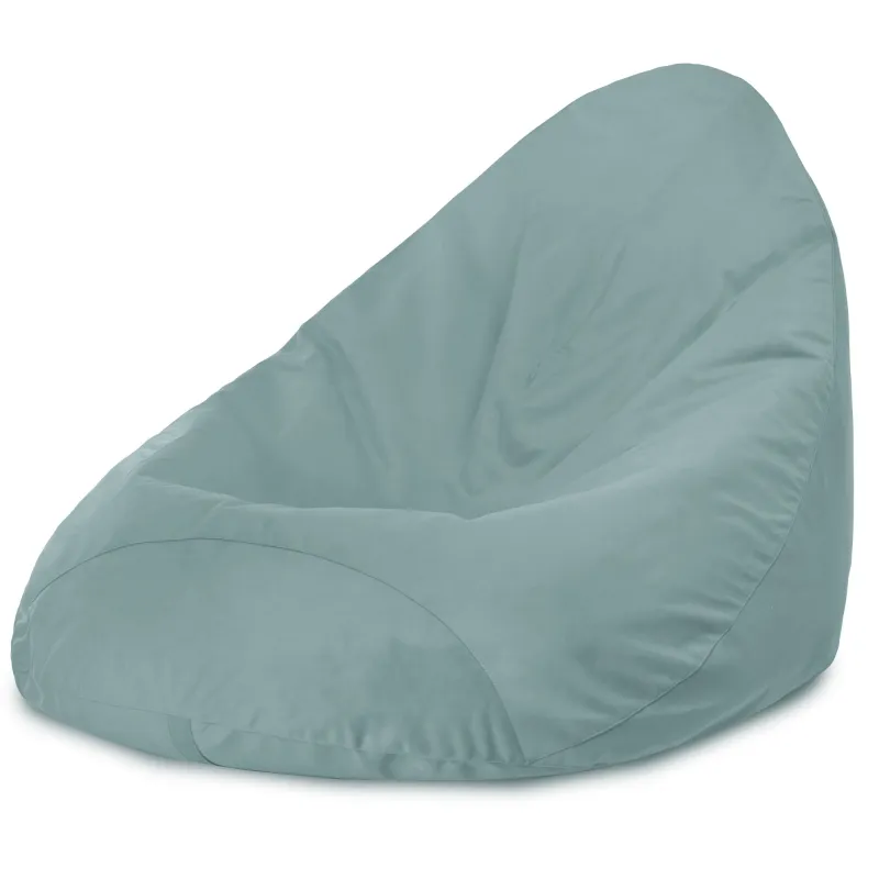 Puff con Respaldo XXL Drop - Terciopelo Soft – vista 3