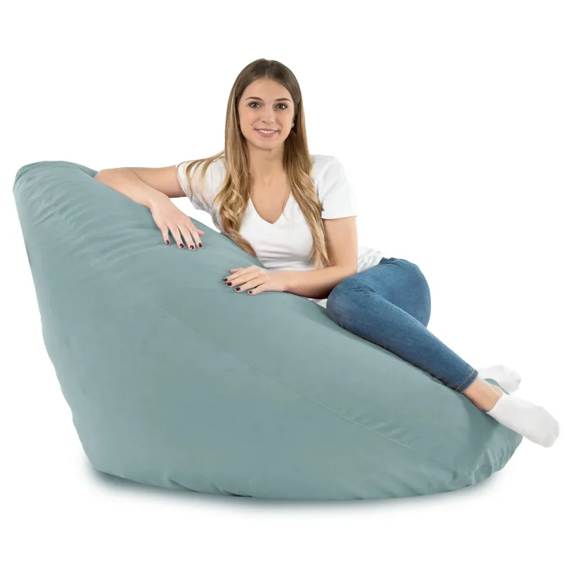 Puff con Respaldo XXL Drop - Terciopelo Soft – vista 43