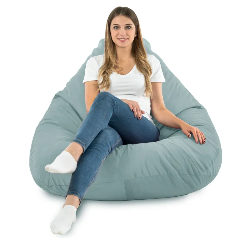 Puff con Respaldo XXL Drop - Terciopelo Soft – vista 63