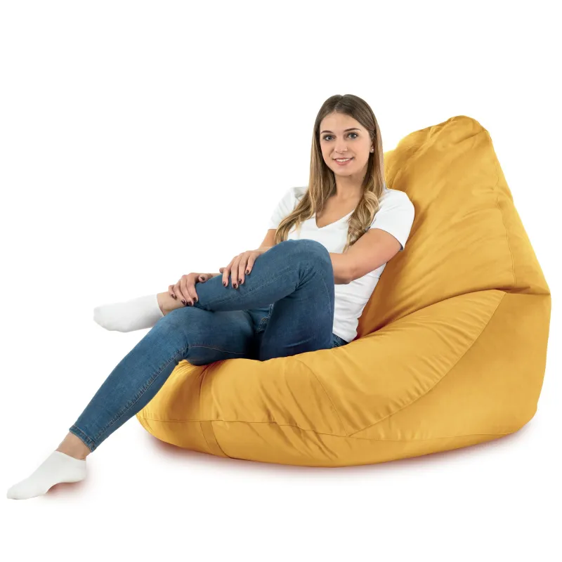 Puff con Respaldo XXL Drop - Terciopelo Soft – vista 24