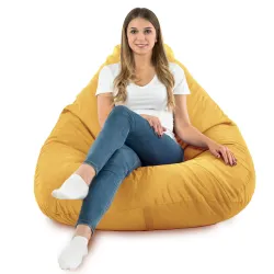 Puff con Respaldo XXL Drop - Terciopelo Soft – vista 64