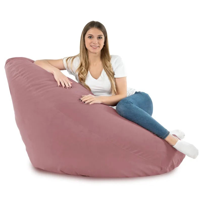 Puff con Respaldo XXL Drop - Terciopelo Soft – vista 45