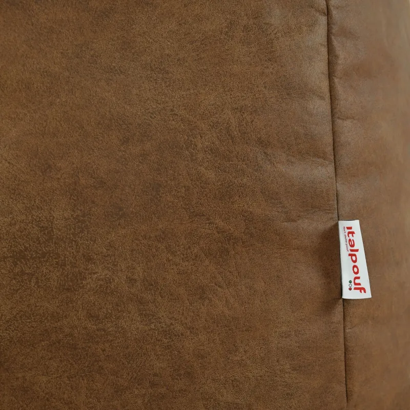 Puff Pera XXL para adultos Gigante - Piel Natural Premium – vista 5
