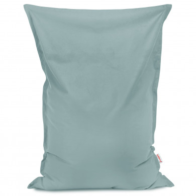 Menta Puff Almohada terciopelo