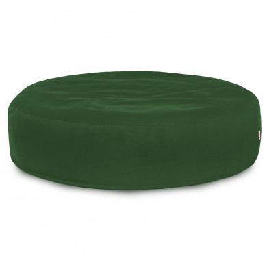 Verde oscuro Almohada Redonda Monaco terciopelo