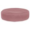 Rosa empolvado Almohada Redonda Monaco terciopelo