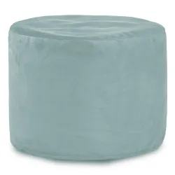 Puff Redondo Cilindro - Terciopelo Soft