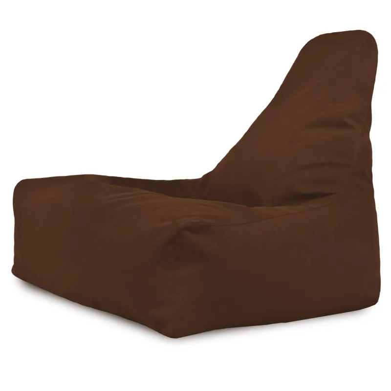 Puff Sillón con Respaldo Bali - Terciopelo Soft