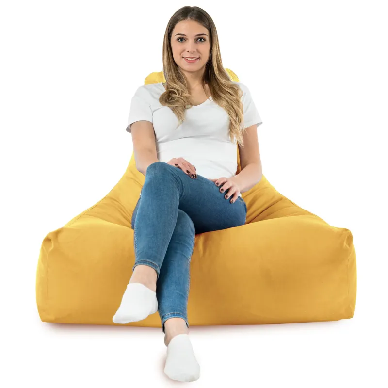 Puff Sillón con Respaldo Bali - Terciopelo Soft – vista 62