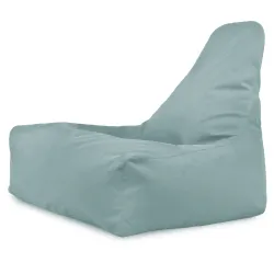 Puff Sillón con Respaldo Bali - Terciopelo Soft