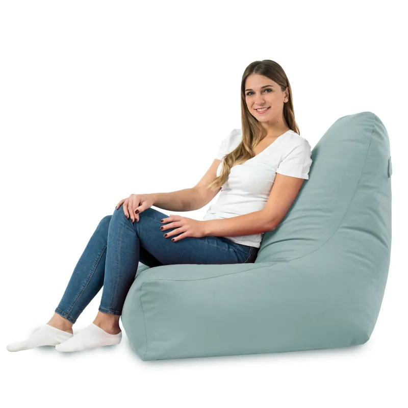 Puff Sillón con Respaldo Bali - Terciopelo Soft – vista 53
