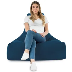 Puff Sillón con Respaldo Bali - Terciopelo Soft – vista 70