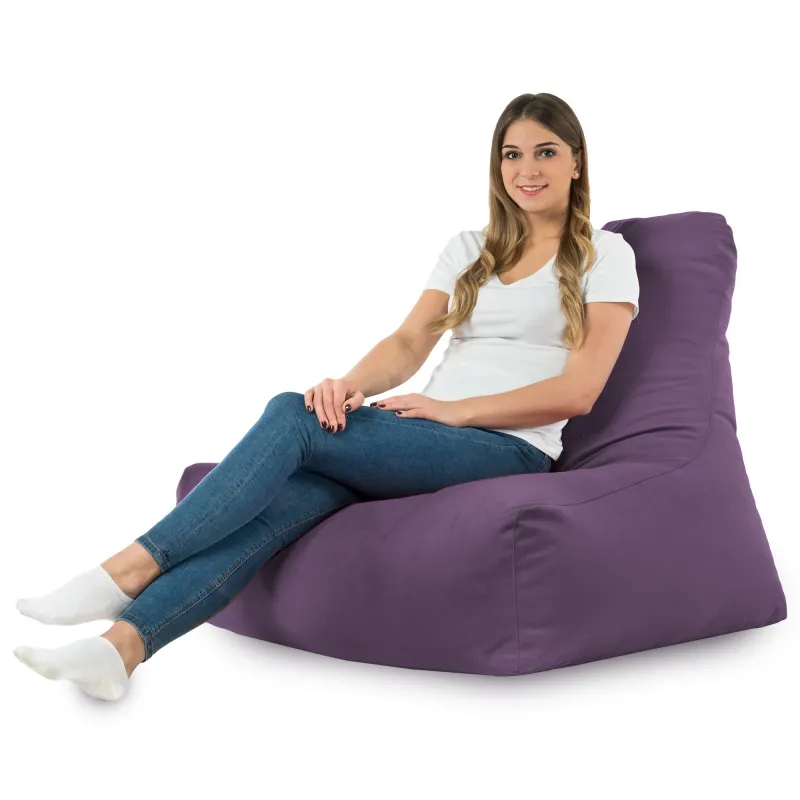 Puff Sillón con Respaldo Bali - Terciopelo Soft – vista 41