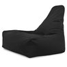 Negro Puff Sillón Bali el salón terciopelo