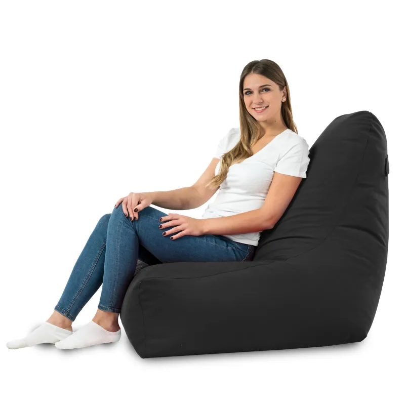 Puff Sillón con Respaldo Bali - Terciopelo Soft – vista 60
