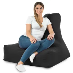 Puff Sillón con Respaldo Bali - Terciopelo Soft – vista 90