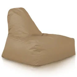 Puff Sillón con Respaldo Bali - Outdoor Pro de Exterior Jardín Impermeable