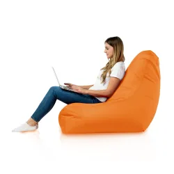 Puff Sillón con Respaldo Bali - Outdoor Pro de Exterior Jardín Impermeable – vista 121