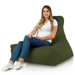 Puff Sillón con Respaldo Bali - Outdoor Pro de Exterior Jardín Impermeable – vista 63