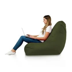 Puff Sillón con Respaldo Bali - Outdoor Pro de Exterior Jardín Impermeable – vista 120