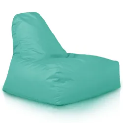 Puff Sillón con Respaldo Bali - Outdoor Pro de Exterior Jardín Impermeable