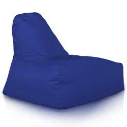 Puff Sillón con Respaldo Bali - Outdoor Pro de Exterior Jardín Impermeable