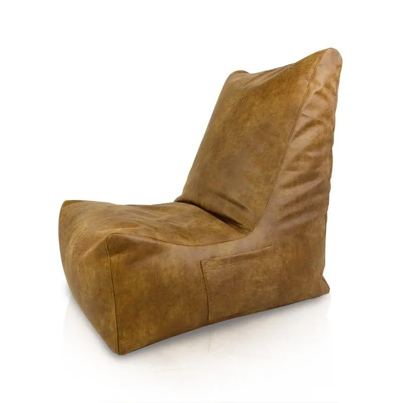 Puff Sillón Relax XXL para Adultos Disinto - Piel Natural Premium – vista 3