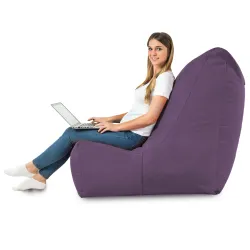 Puff Sillón Relax XXL para Adultos Disinto - Terciopelo Soft – vista 40