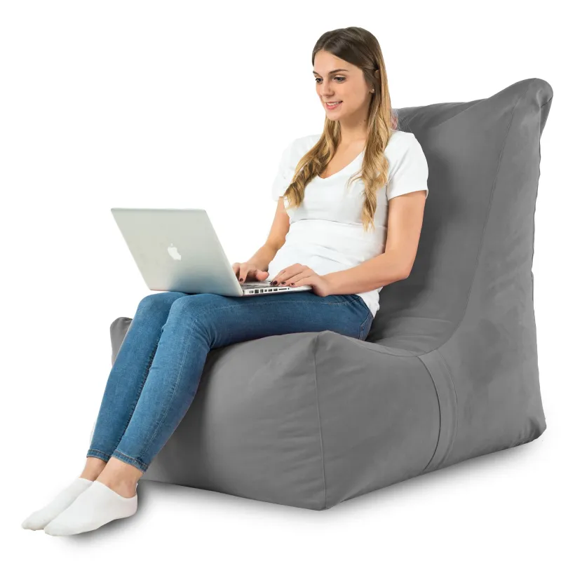 Puff Sillón Relax XXL para Adultos Disinto - Terciopelo Soft – vista 24