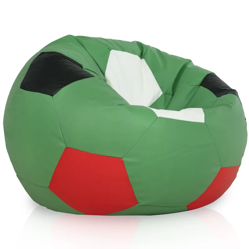 Puff Sillón Pelota de Fútbol XXL Grande - Piel Sintética – vista 16