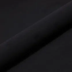 Puf De Fútbol Perla Negro Terciopelo