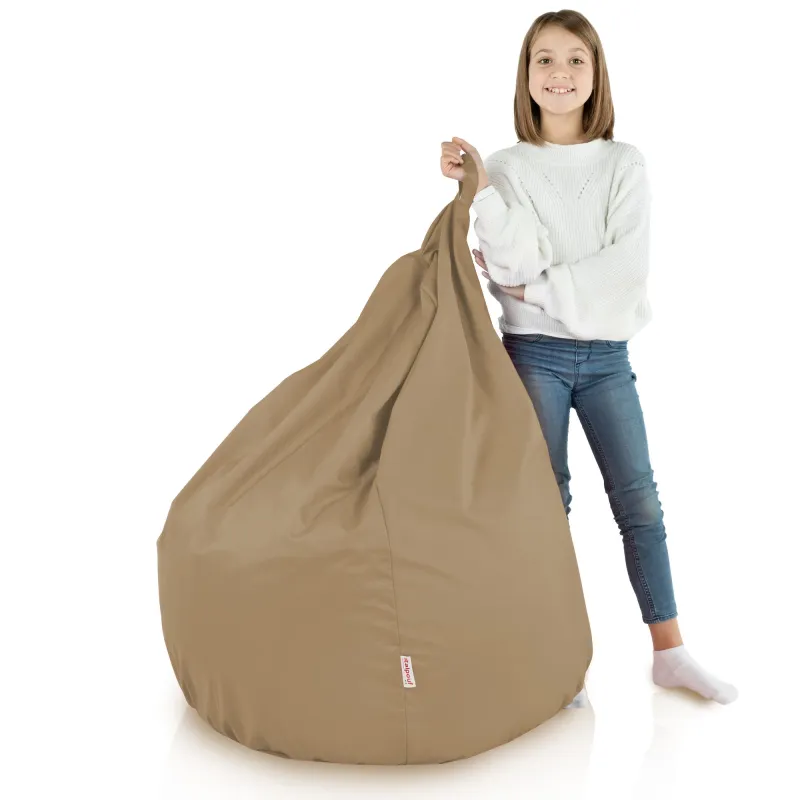 Beige puff pera XL nylon