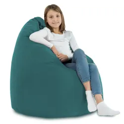 Puff Pera XL Estándar - Terciopelo Soft – vista 20