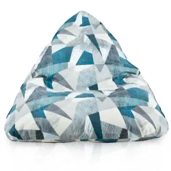 Puff Asiento de Suelo XL Bermuda - Tejido Estampado Premium – vista 22