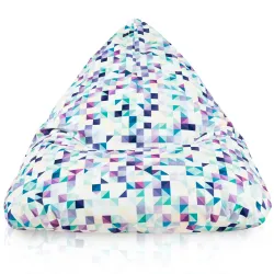 Puff Asiento de Suelo XL Bermuda - Tejido Estampado Premium – vista 23