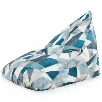 Abstract puff pera Bermudas nylon