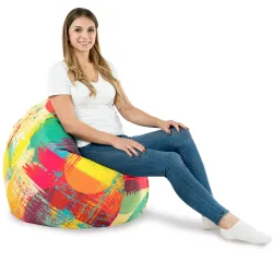 Cojín de Suelo Redondo para Sentarse - Outdoor Pro de Exterior Jardín Impermeable – vista 4
