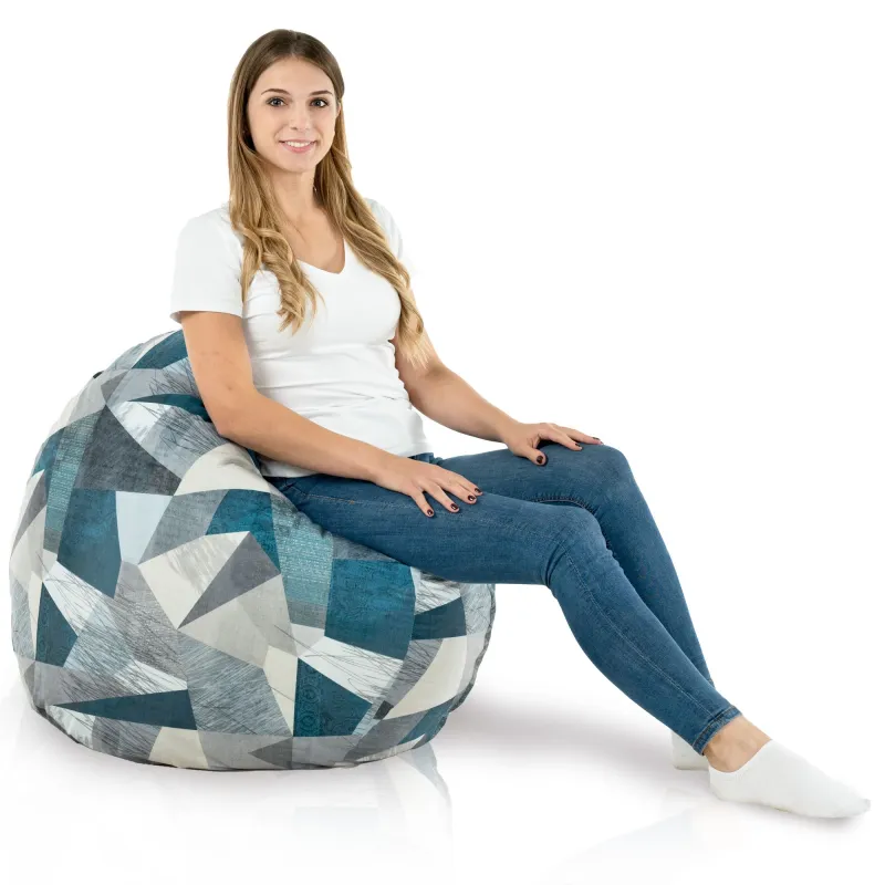 Cojín de Suelo Redondo para Sentarse - Outdoor Pro de Exterior Jardín Impermeable – vista 4