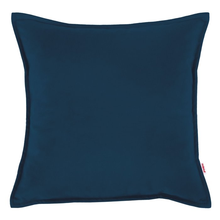Azul marino Almohada Cuadrada Decorativa terciopelo